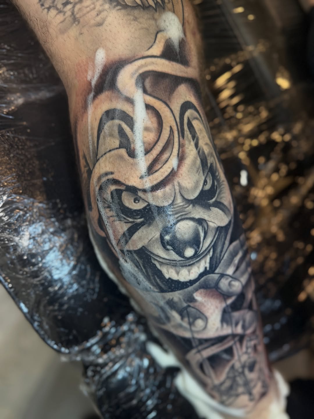 Tattoo by @jaytattoo405 — realism, black_and_grey