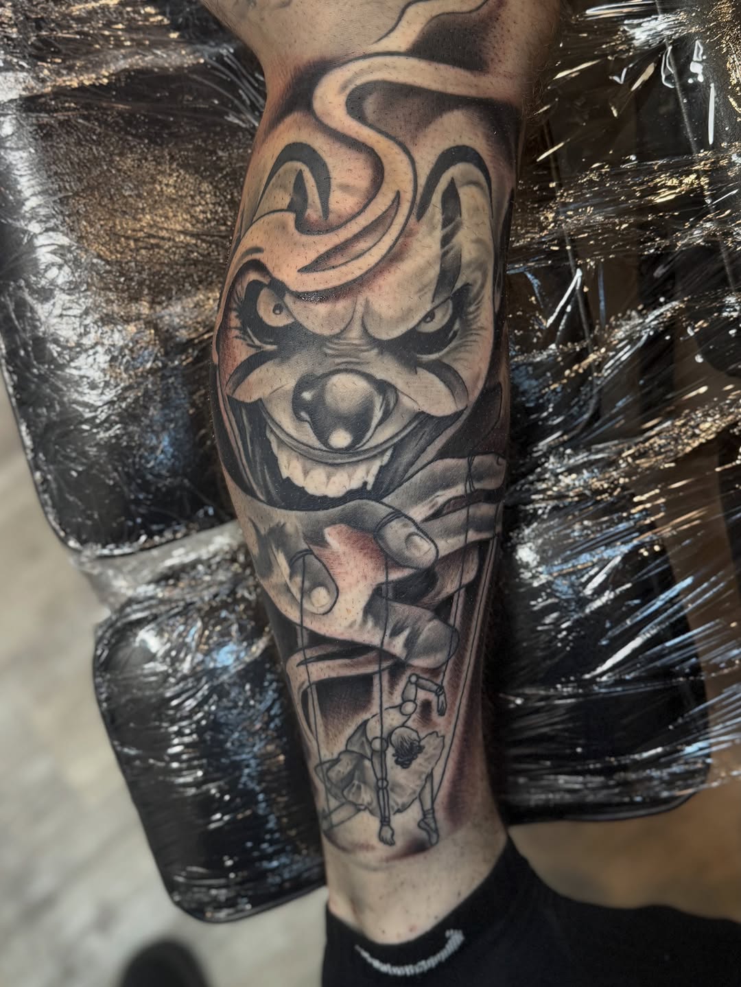 Tattoo by @jaytattoo405 — realism, black_and_grey