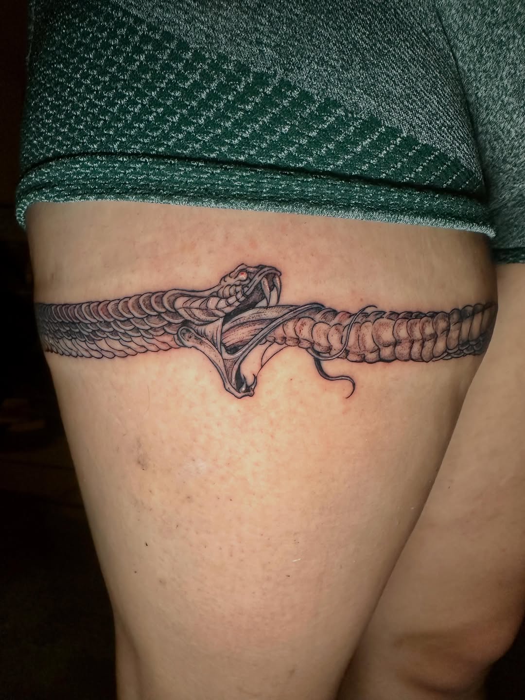 Tattoo by @quinstattoos — black_and_grey, realism