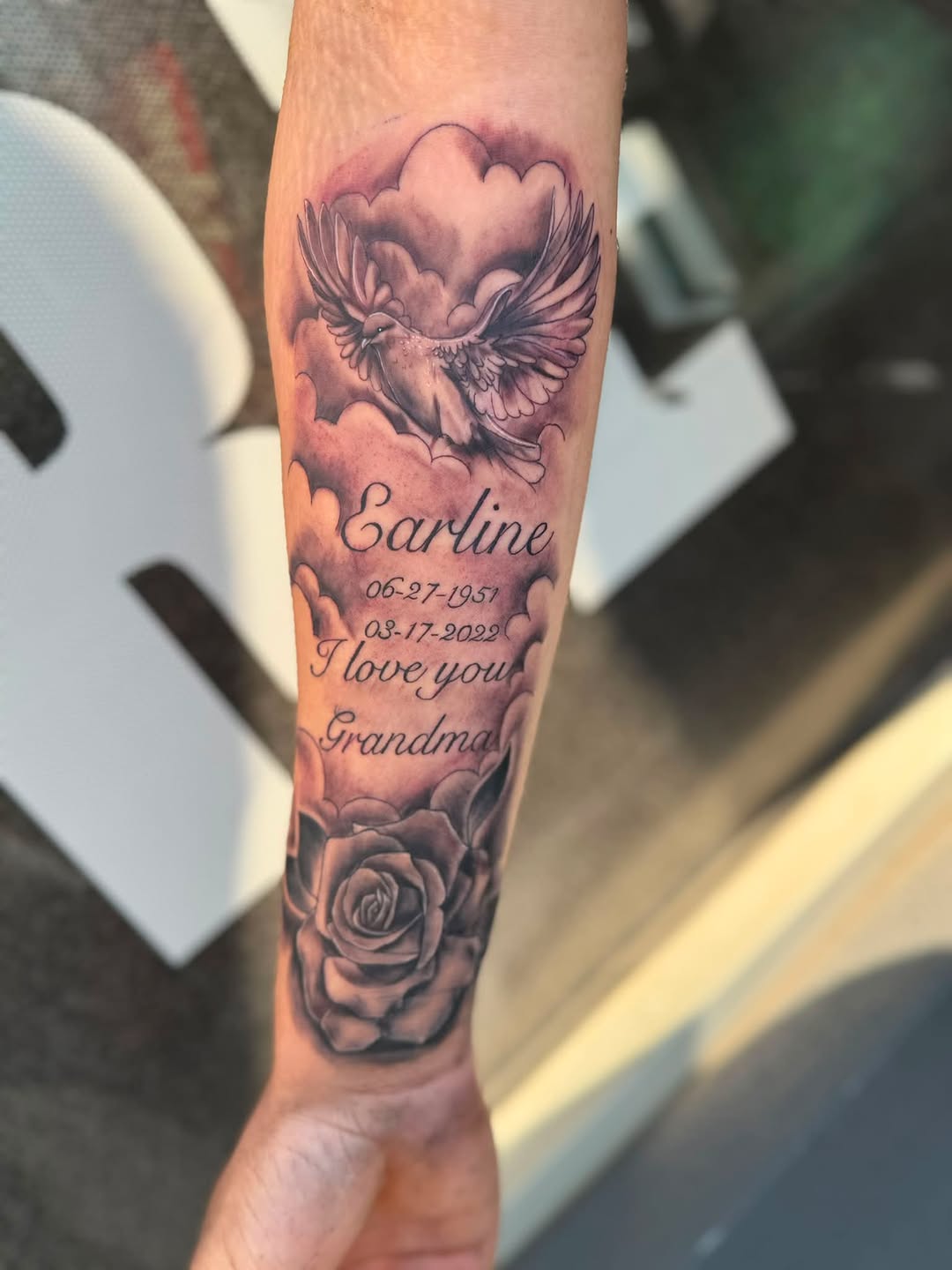 Tattoo by @woetattoos โ black_and_grey, realism