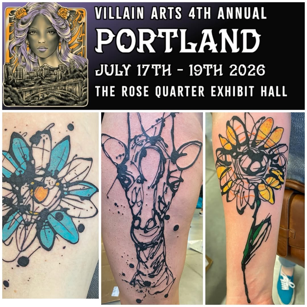 Tattoo by @keithcromieart — trash_polka, illustrative