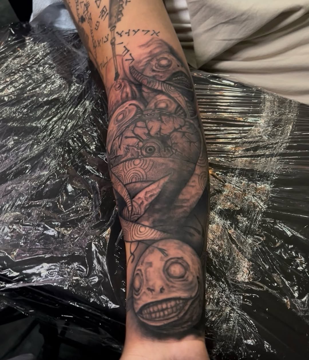 Tattoo by @brycewilliam.tattoos — dark_realism, illustrative