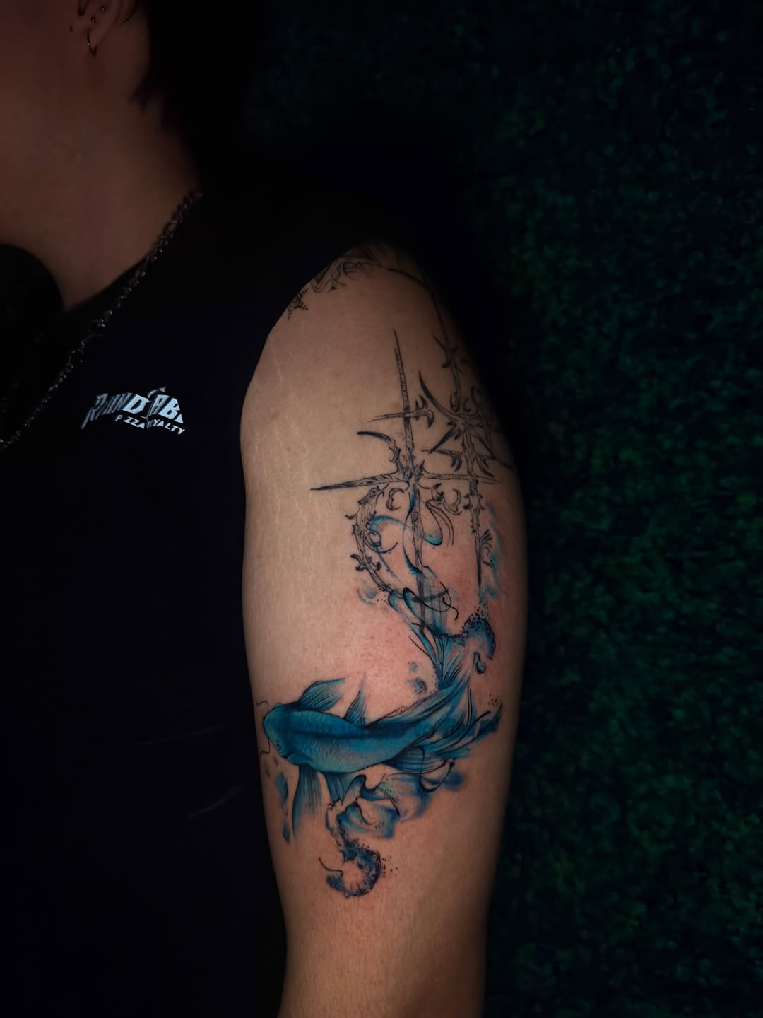 Tattoo by @bellaskytattoos — illustrative, watercolor