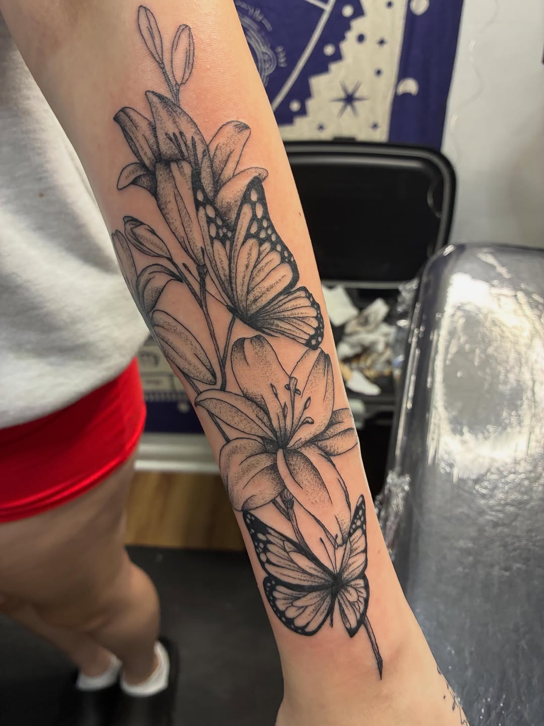 Tattoo by @alexztats — black_and_grey, realism