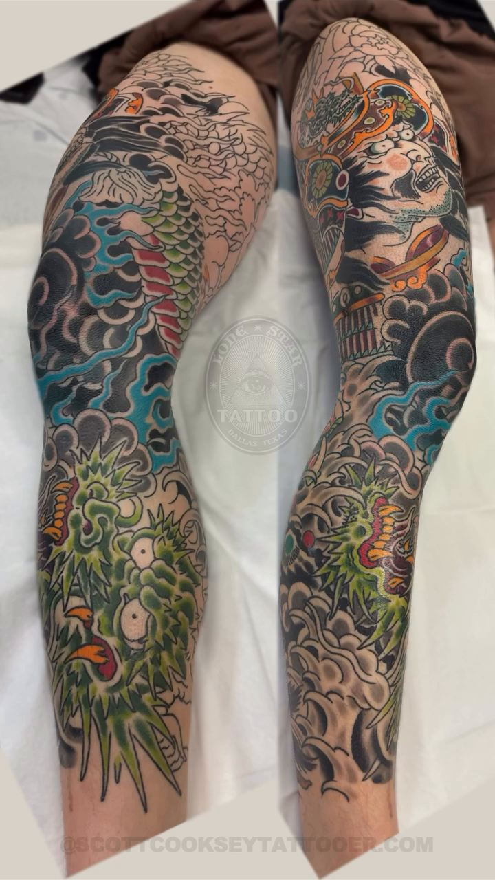 Tattoo by @scottcookseytattooer — japanese_irezumi