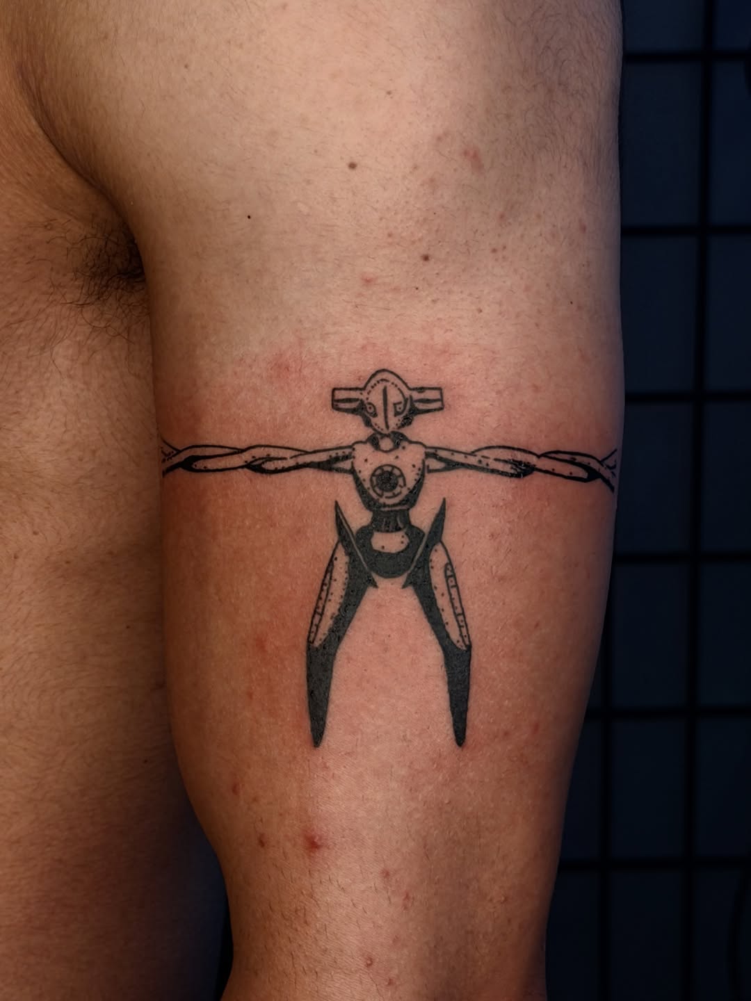 Tattoo by @isthepainok — black_and_grey, realism