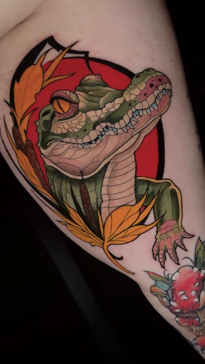 Tattoo by @art_of_aarontattoos — neo_traditional