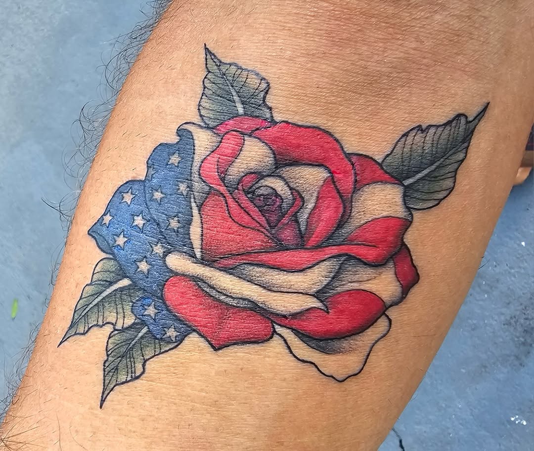 Tattoo by @lobos.ink โ american_traditional, realism