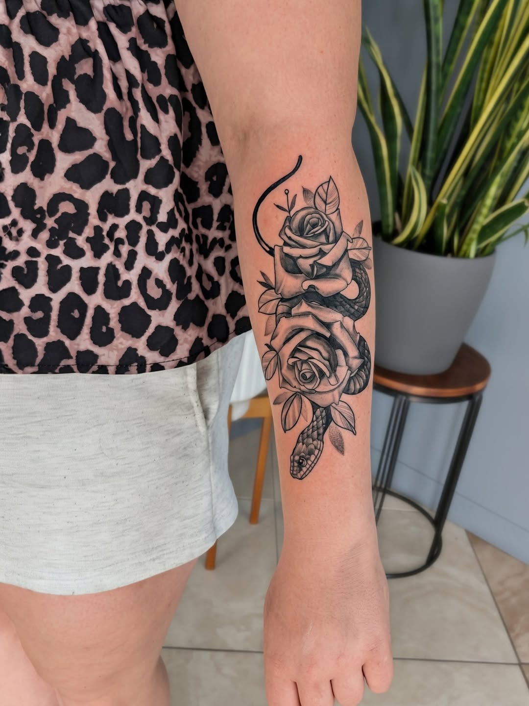 Tattoo by @bearclawtattoo — black_and_grey, realism