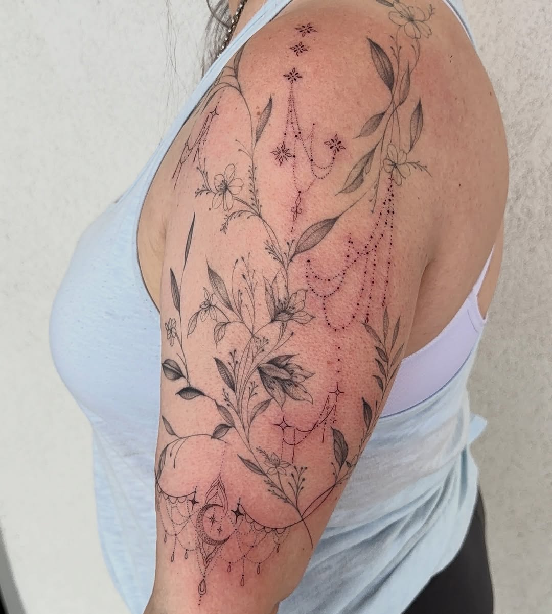 Tattoo by @thedallasfineline — fine_line