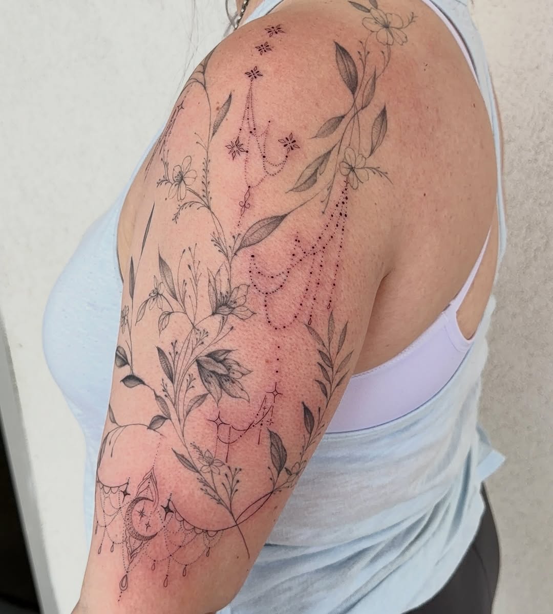 Tattoo by @thedallasfineline — fine_line