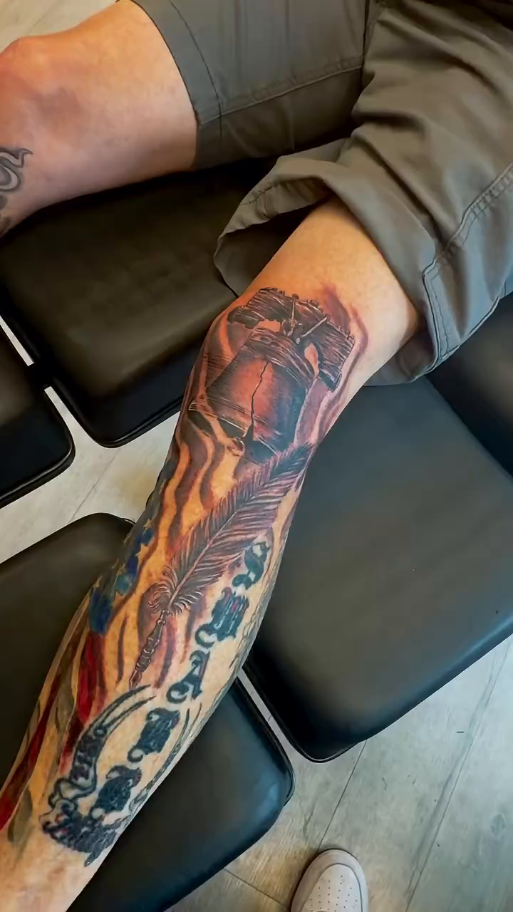 Tattoo by @artist.jon.dykes — realism, trash_polka