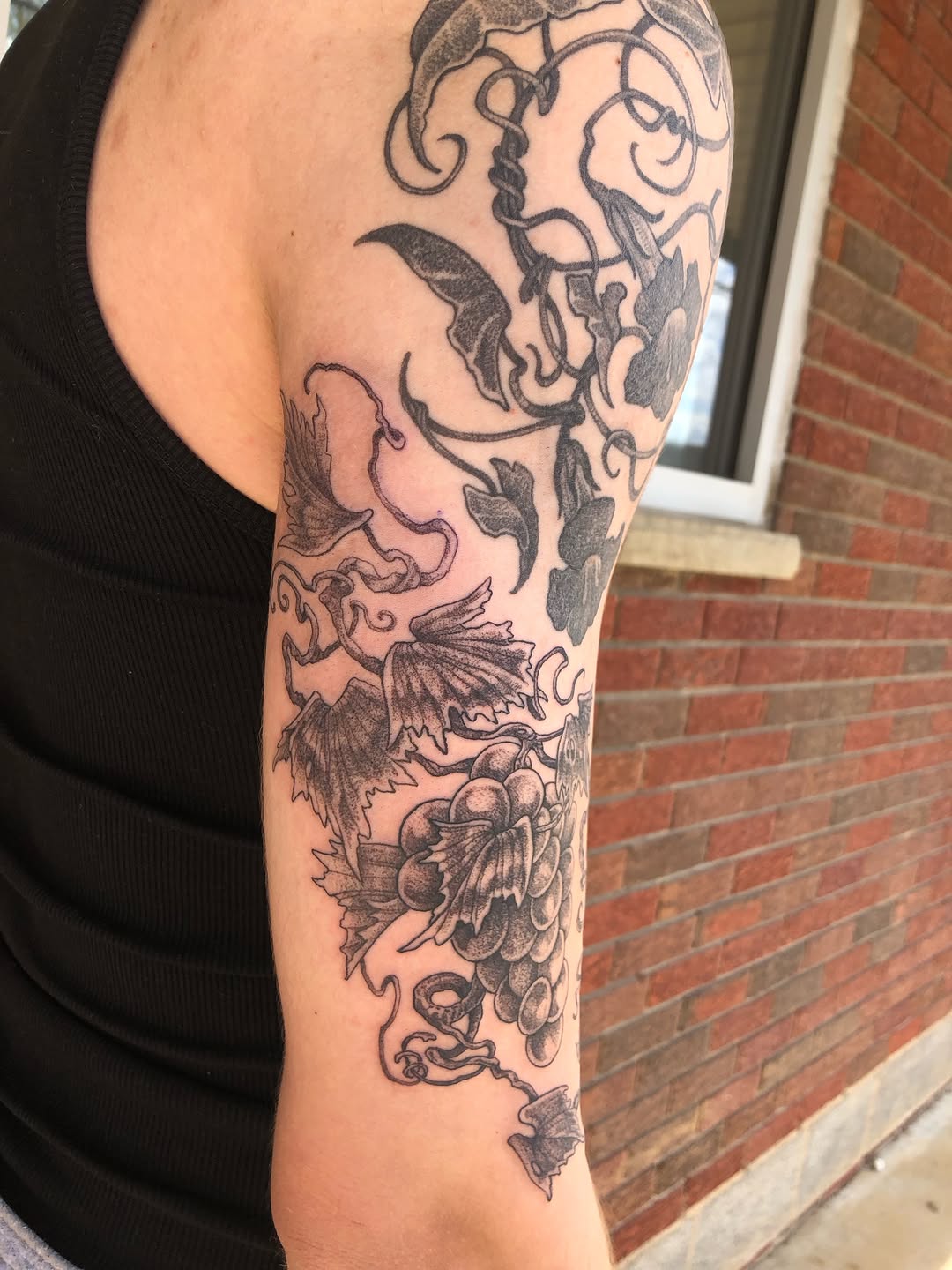 Tattoo by @sea.of.mercy — black_and_grey, ornamental