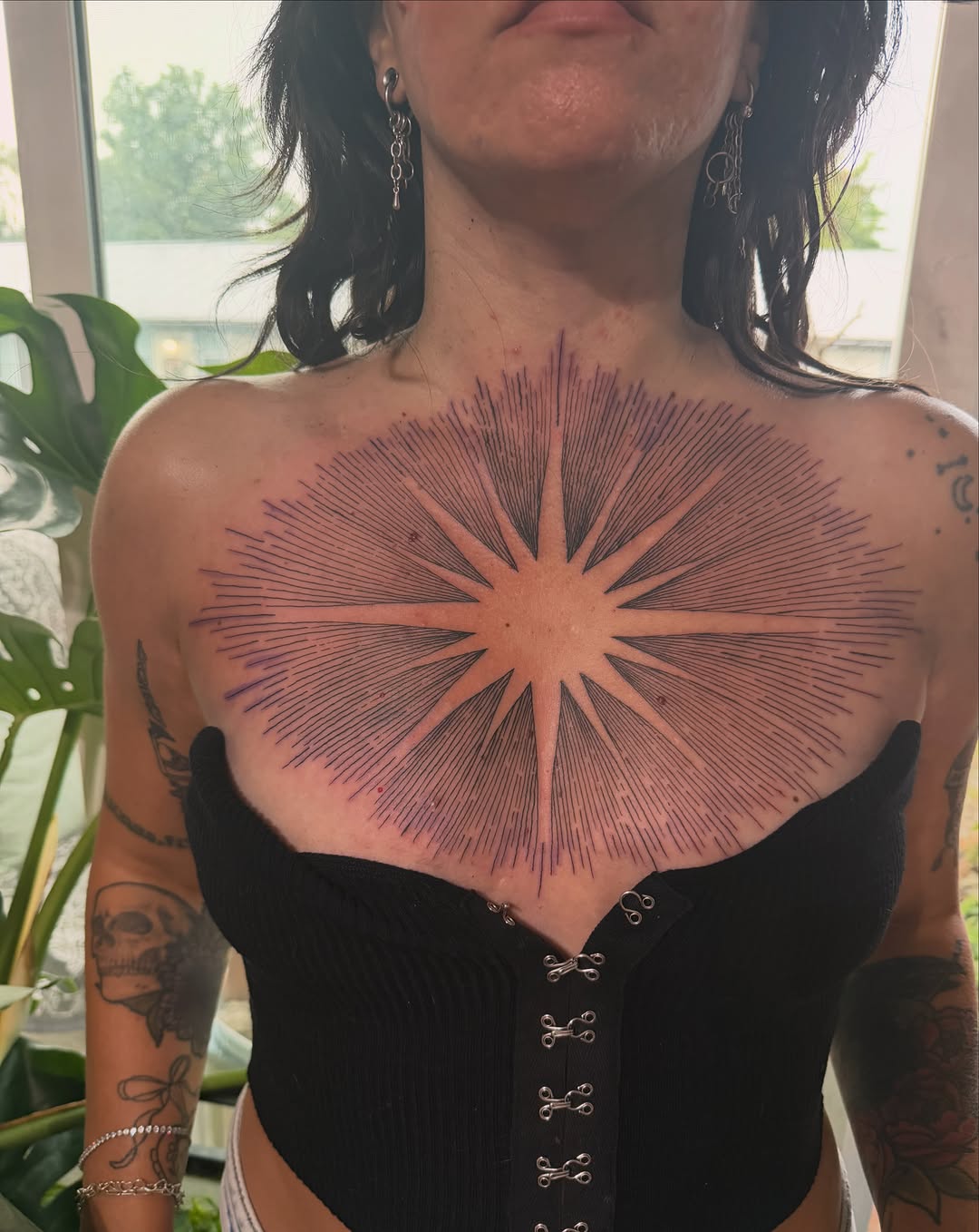 Tattoo by @sheannatattoo — geometric, dotwork