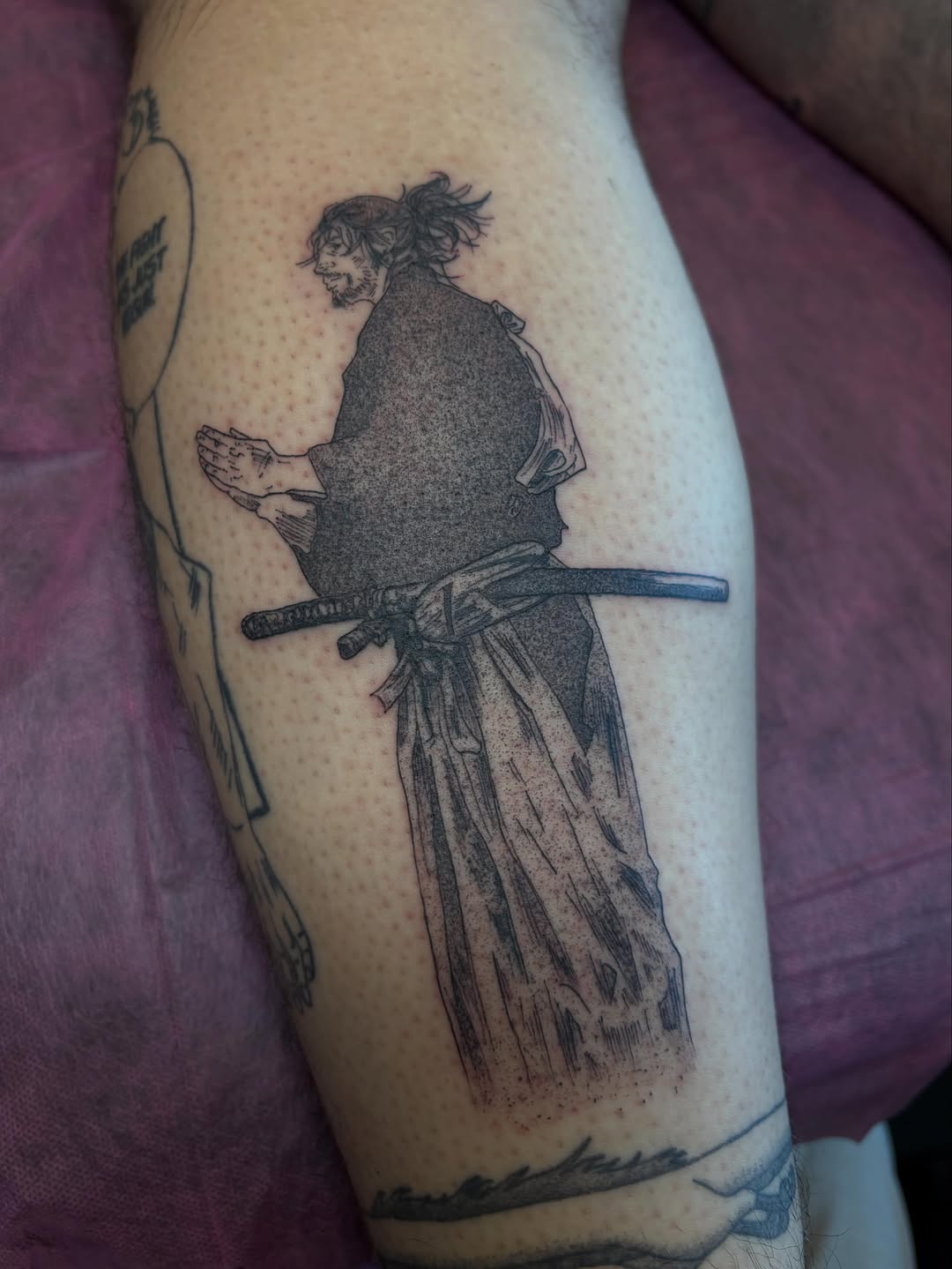 Tattoo by @aeipathy.tattoo β black_and_grey, illustrative