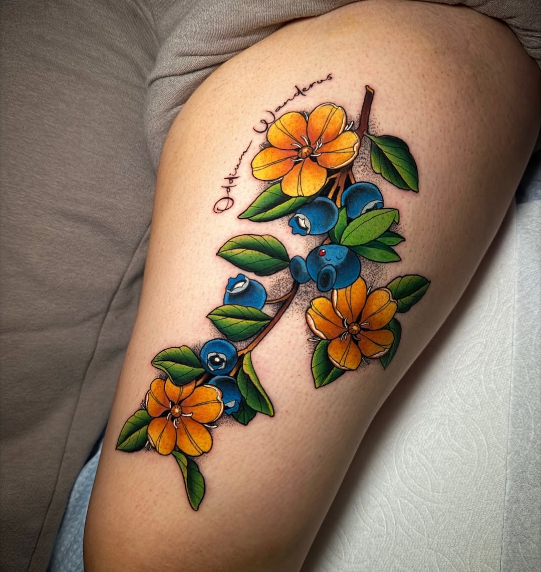 Tattoo by @kennyctattoos — illustrative, fine_line