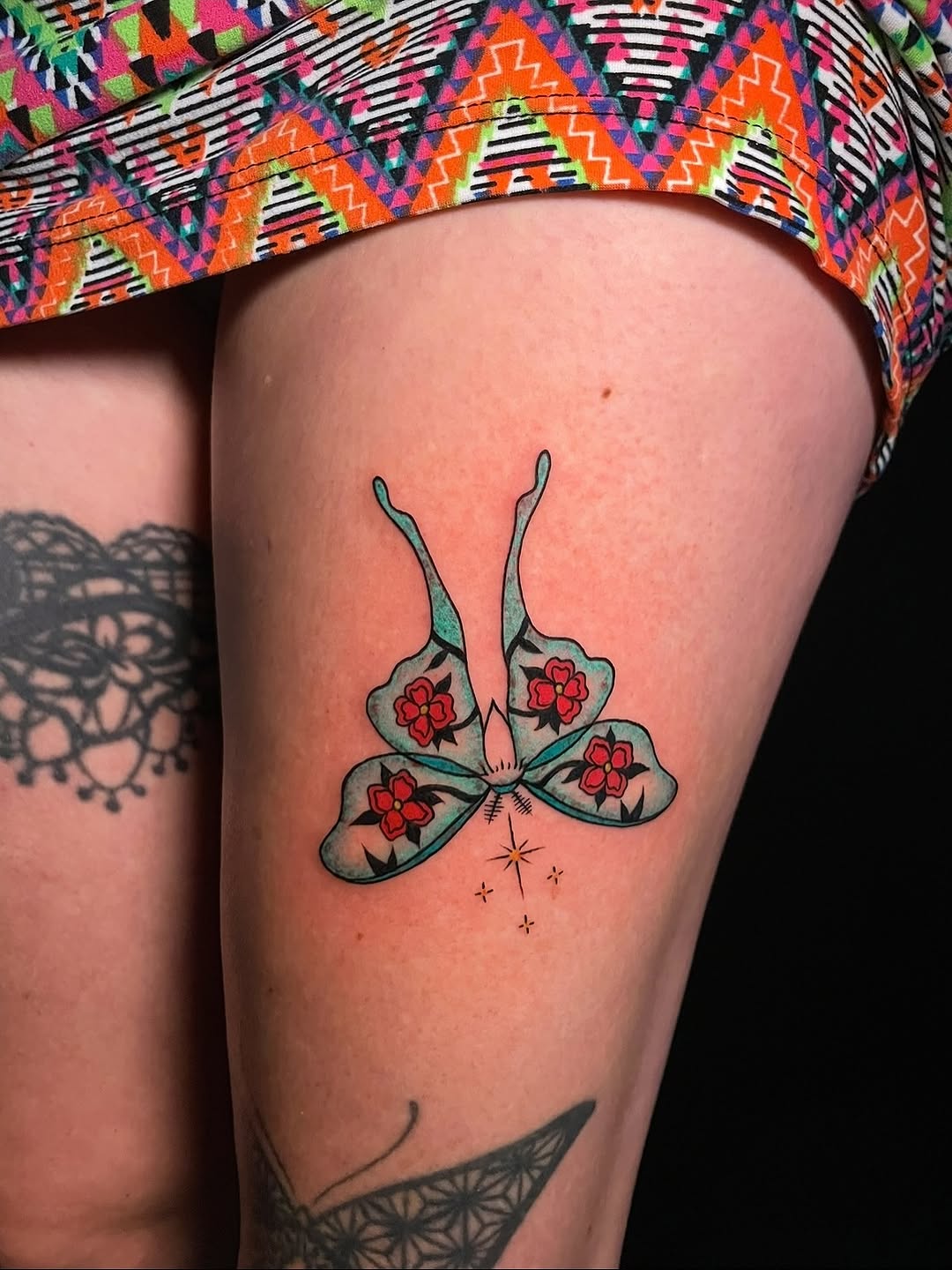 Tattoo by @graceless_ink — american_traditional, illustrative