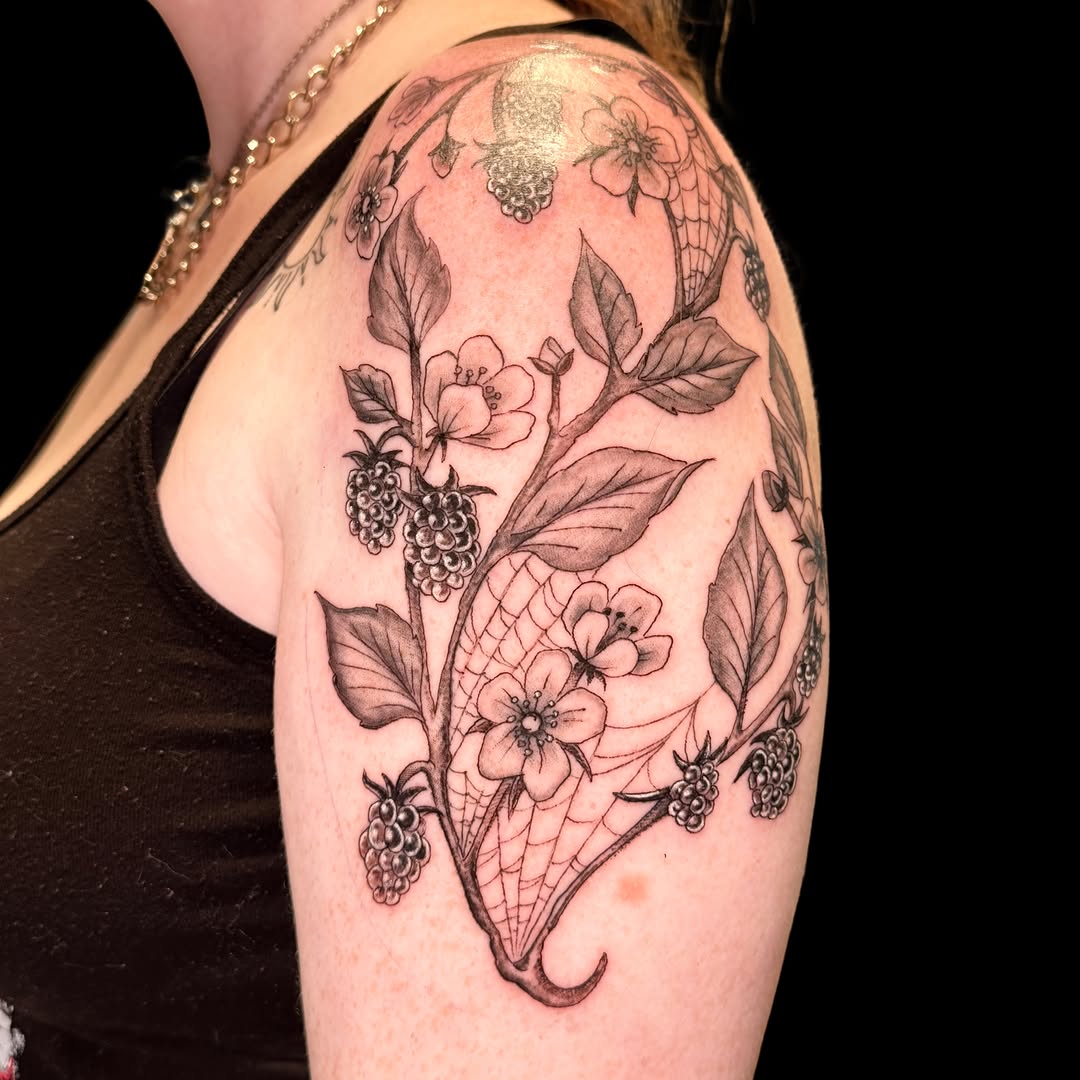Tattoo by @seanrakos — black_and_grey, illustrative