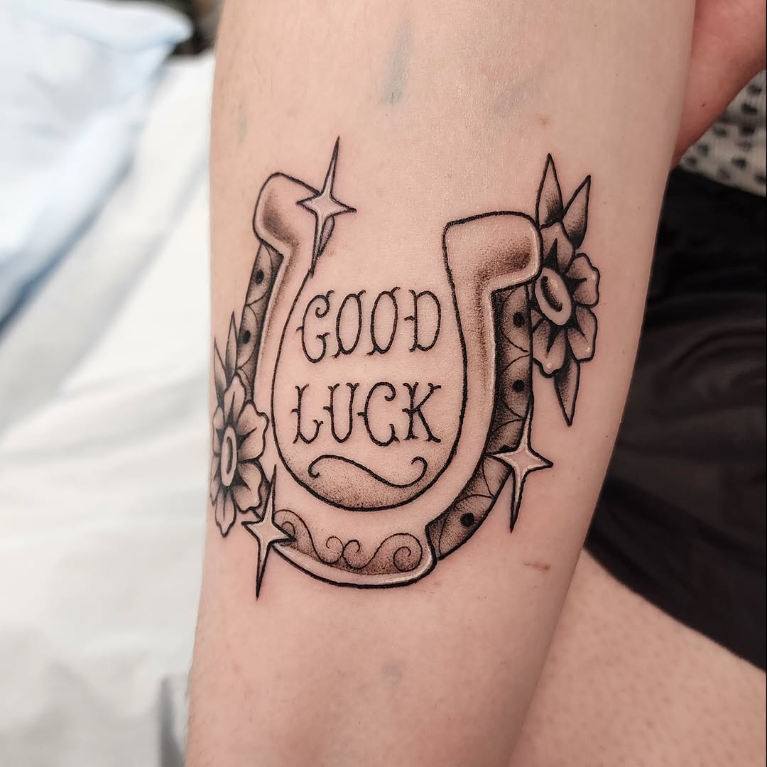 Tattoo by @kaylaalyak__ — american_traditional, lettering_script