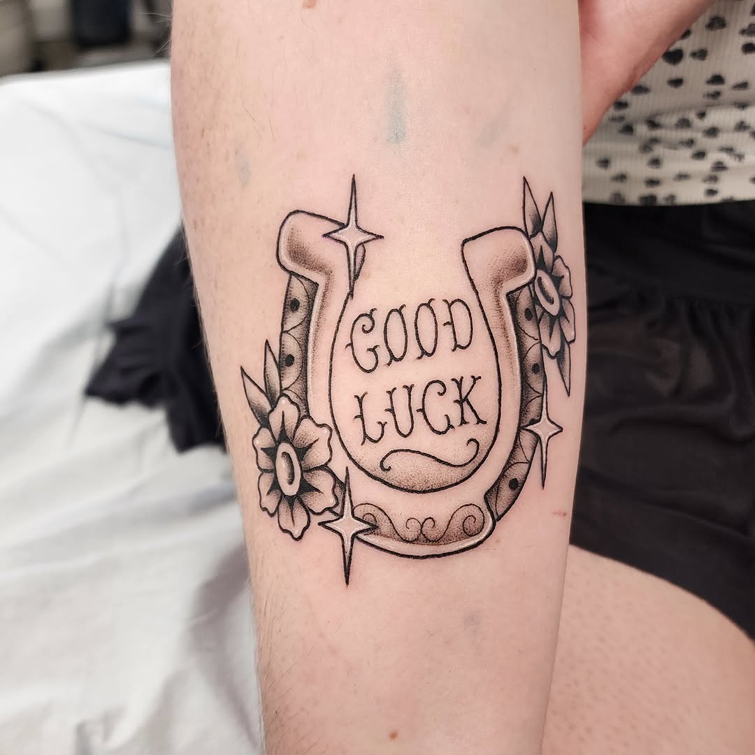Tattoo by @kaylaalyak__ — american_traditional, lettering_script