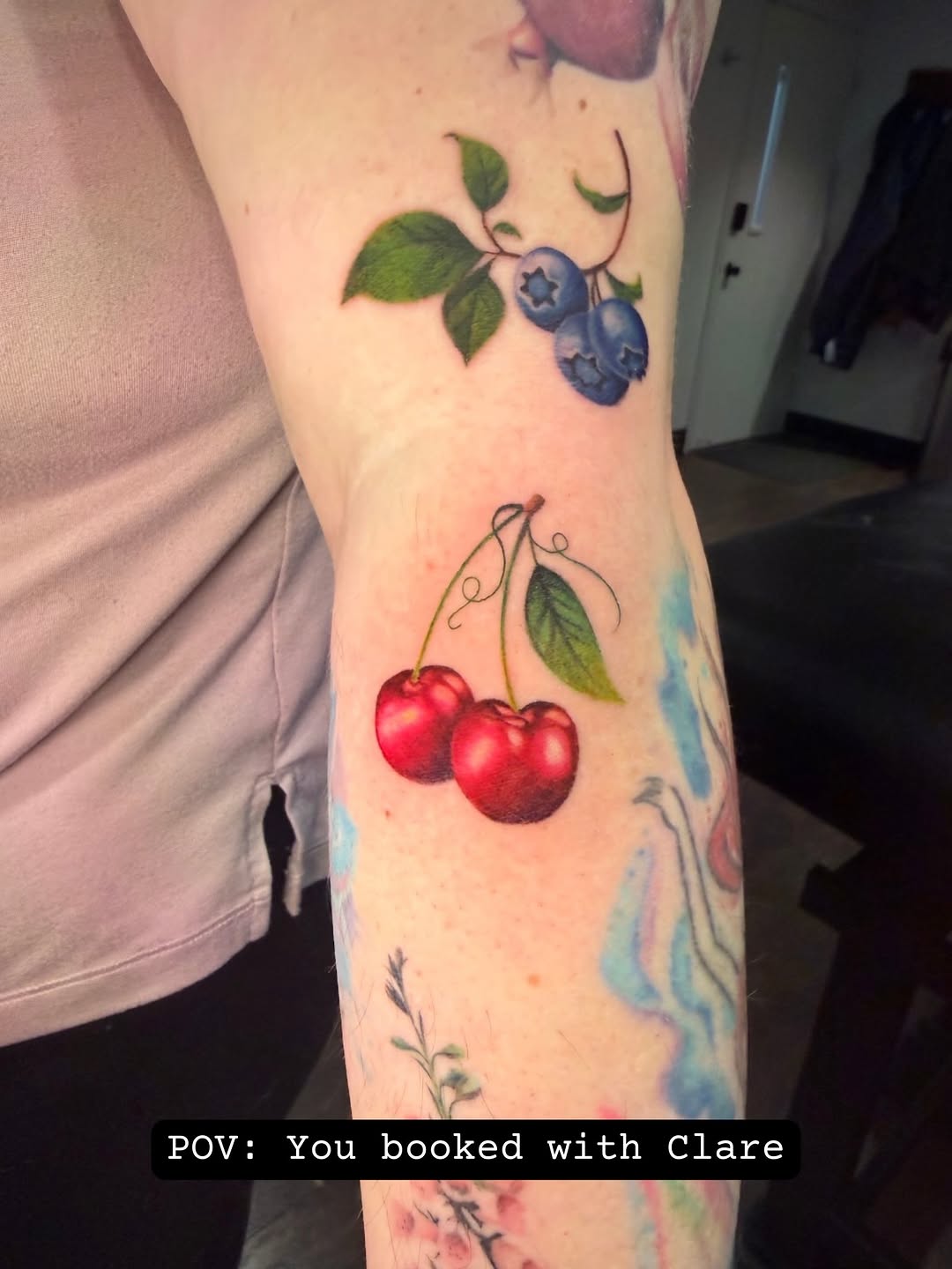 Tattoo by @honeyclare.ink — realism, fine_line