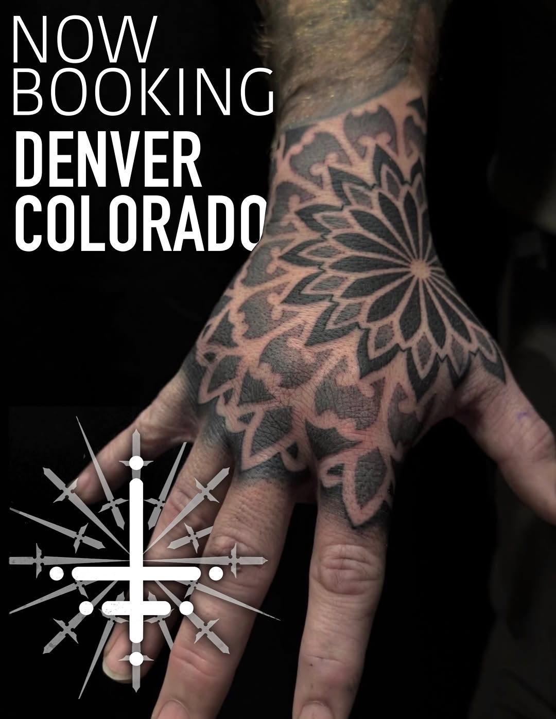 Tattoo by @jymicalkins — geometric, blackwork