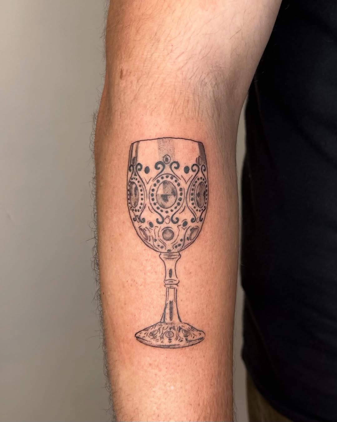 Tattoo by @lampladytattoos โ black_and_grey, ornamental