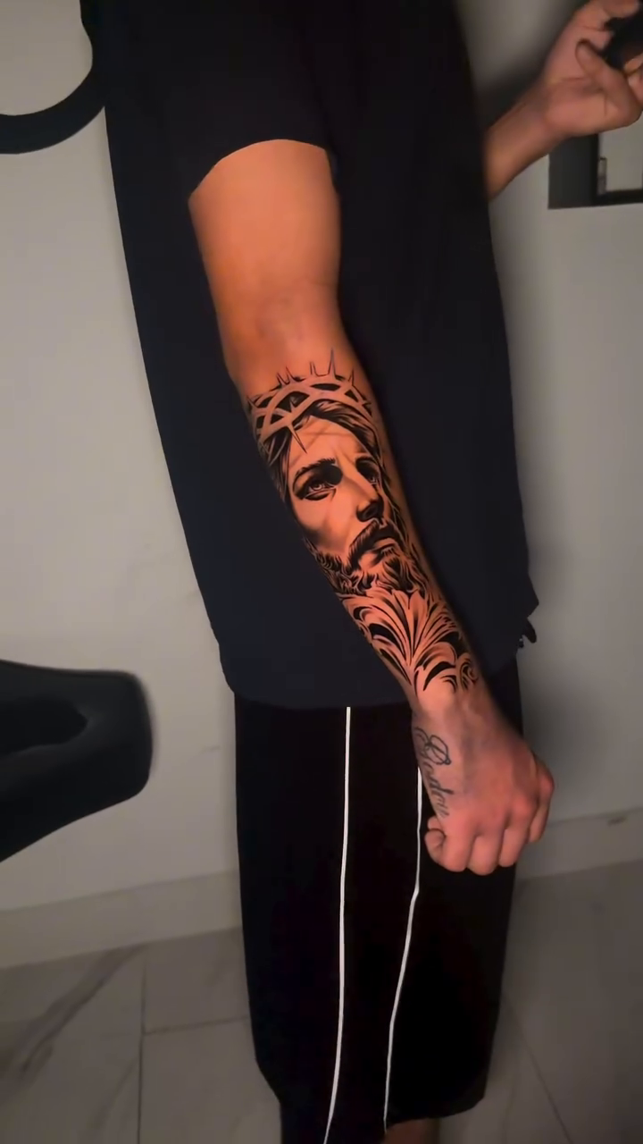 Tattoo by @inkbycasillas — black_and_grey, realism