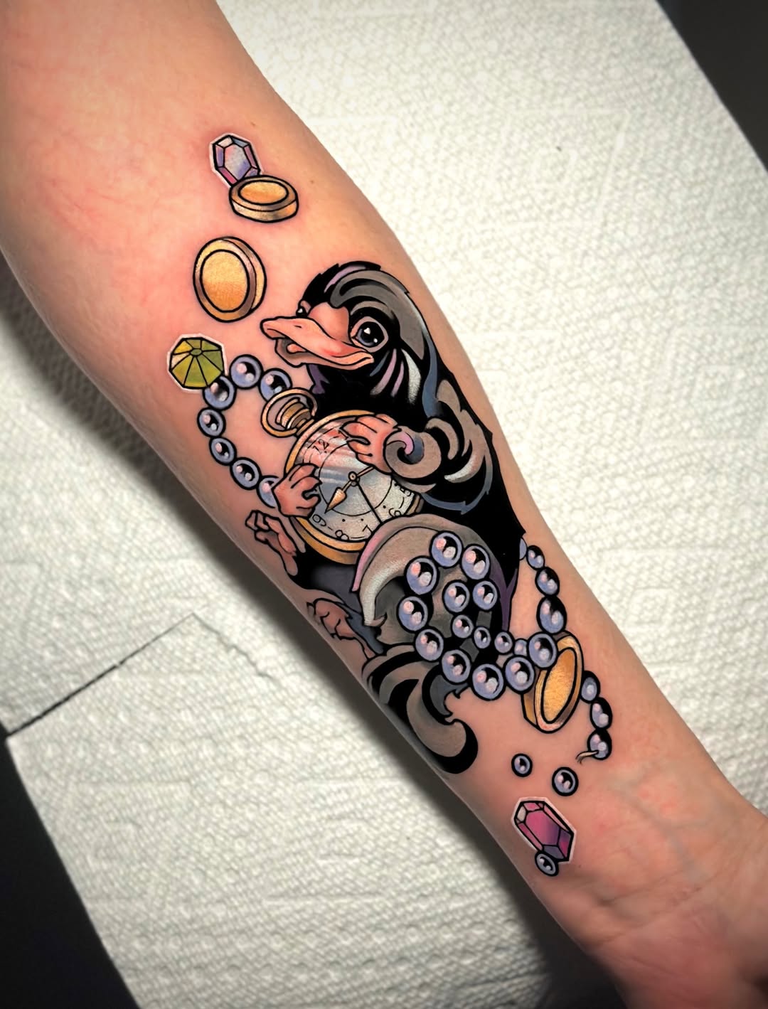 Tattoo by @fear.boner — new_school