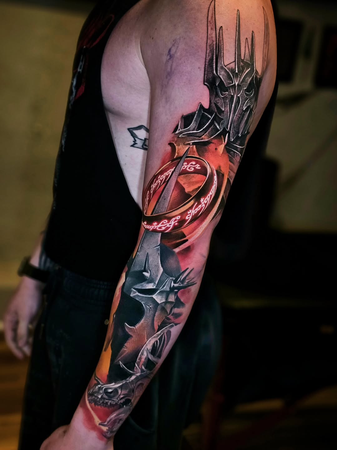 Tattoo by @tattoosmadebysomeone — realism, black_and_grey