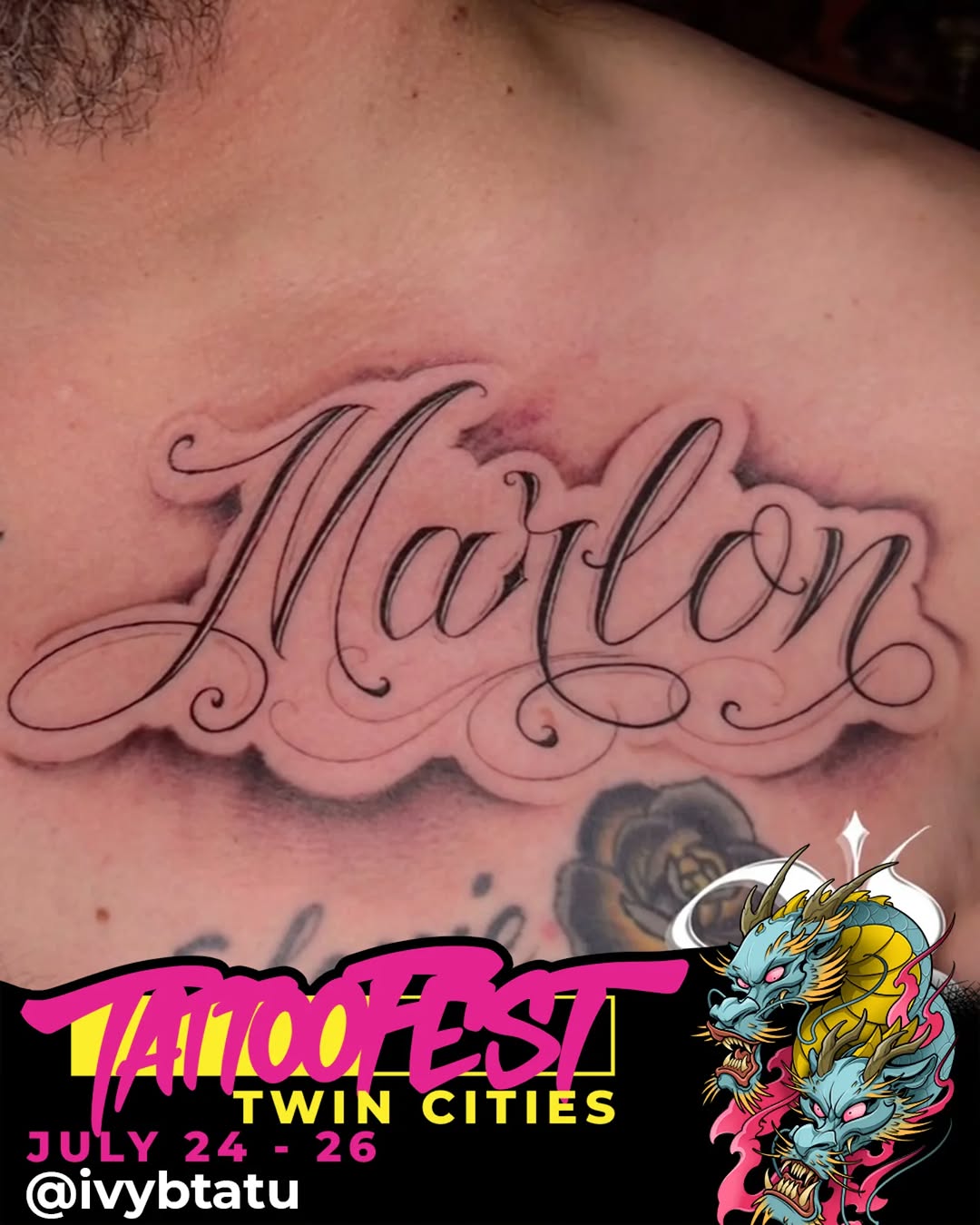 Tattoo by @ivybtatu β lettering_script