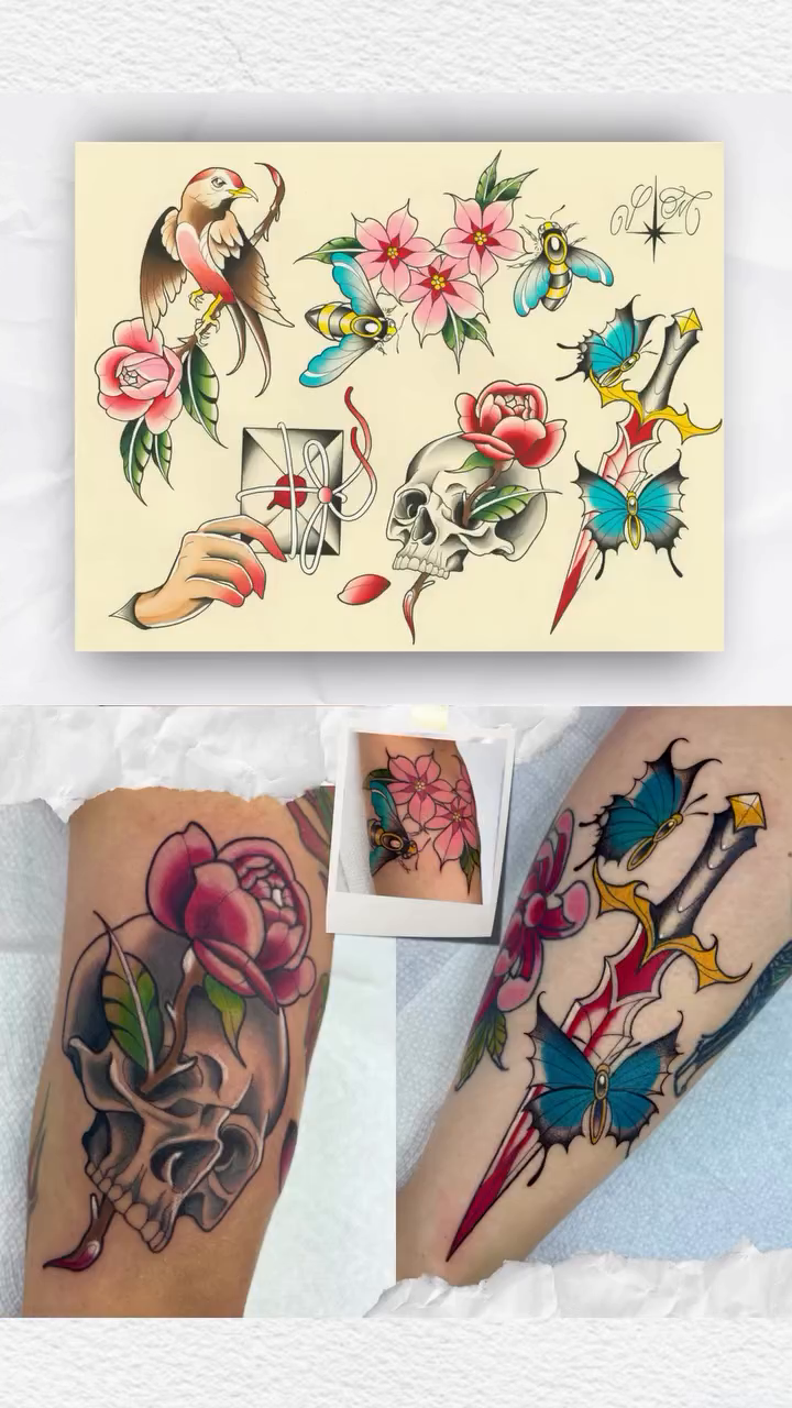 Tattoo by @valeriemourningstar — neo_traditional, realism