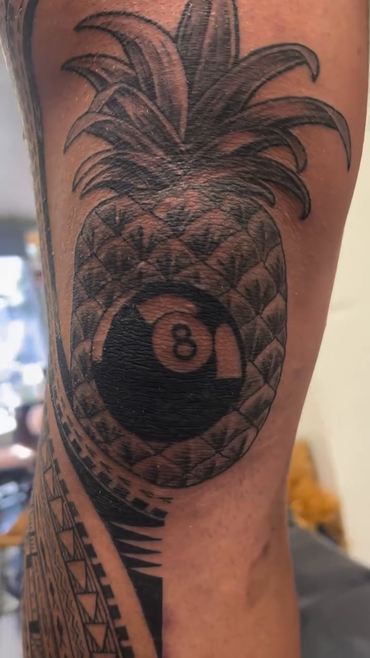 Tattoo by @suluape_siiliufau — tribal, black_and_grey