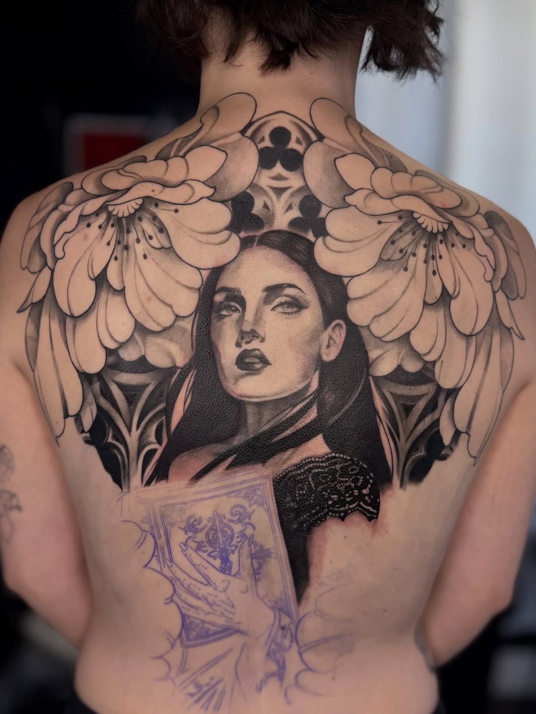Tattoo by @code_red_ink — realism, black_and_grey