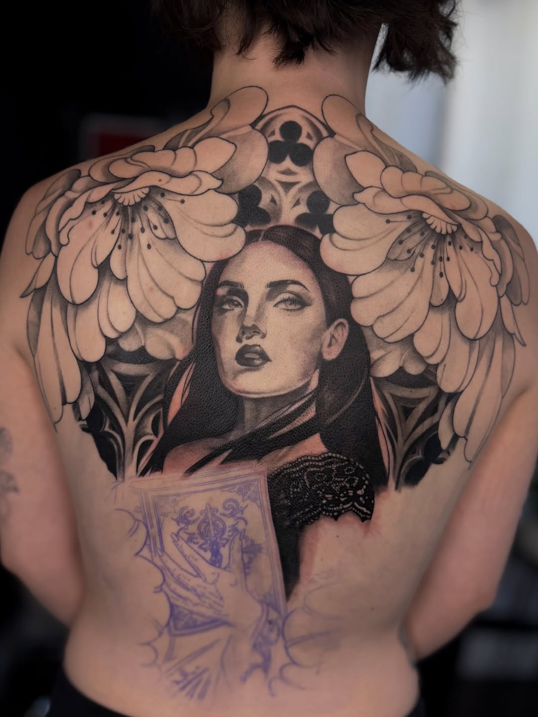 Tattoo by @code_red_ink — realism, black_and_grey