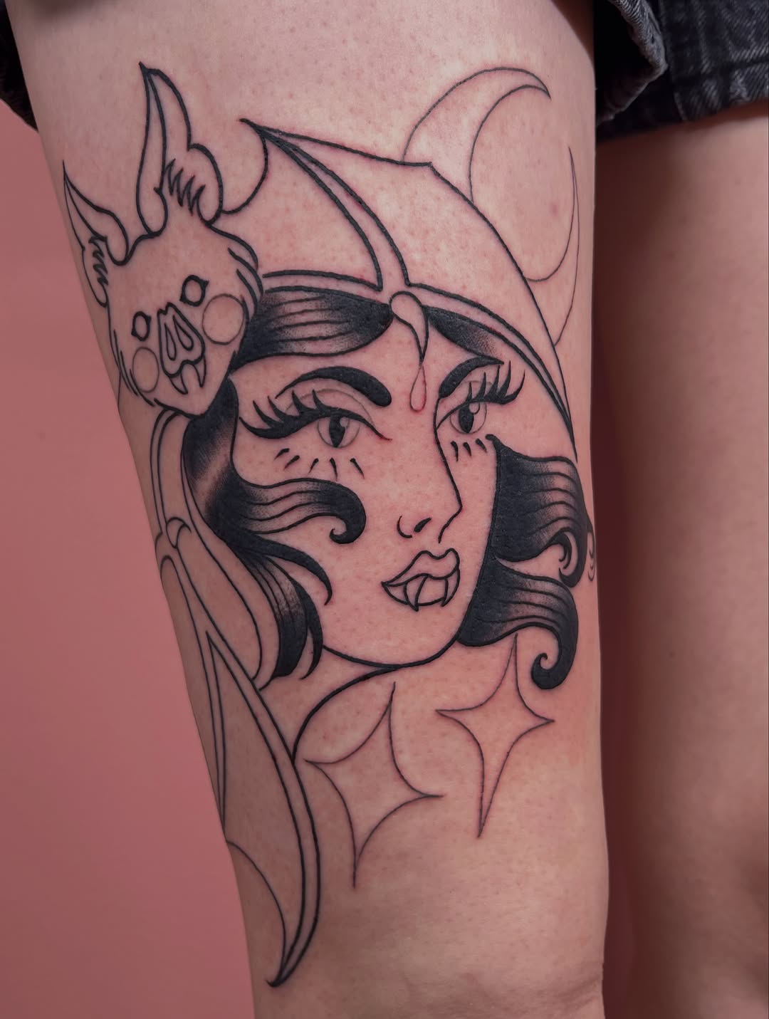 Tattoo by @missmasloff_tattoos — american_traditional, illustrative