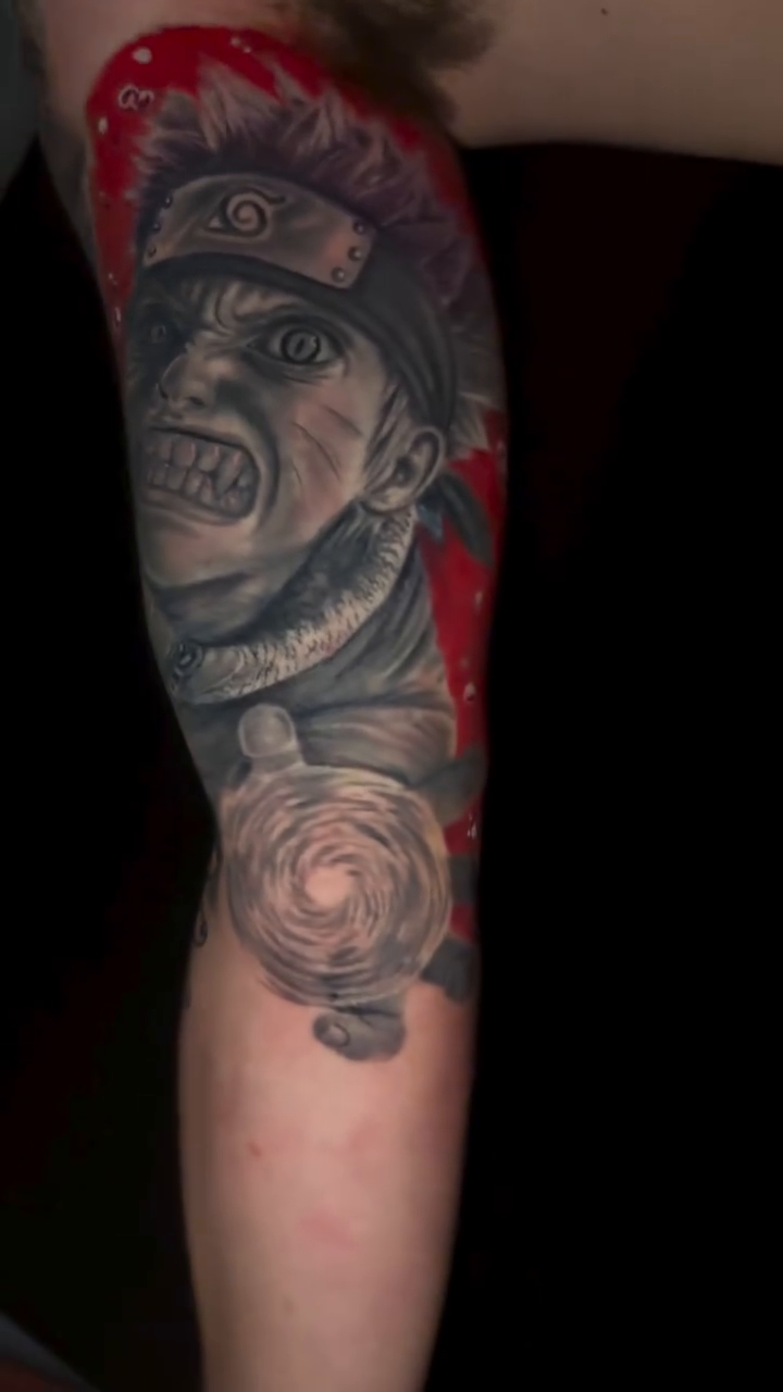 Tattoo by @jays2valid.tats — anime, realism