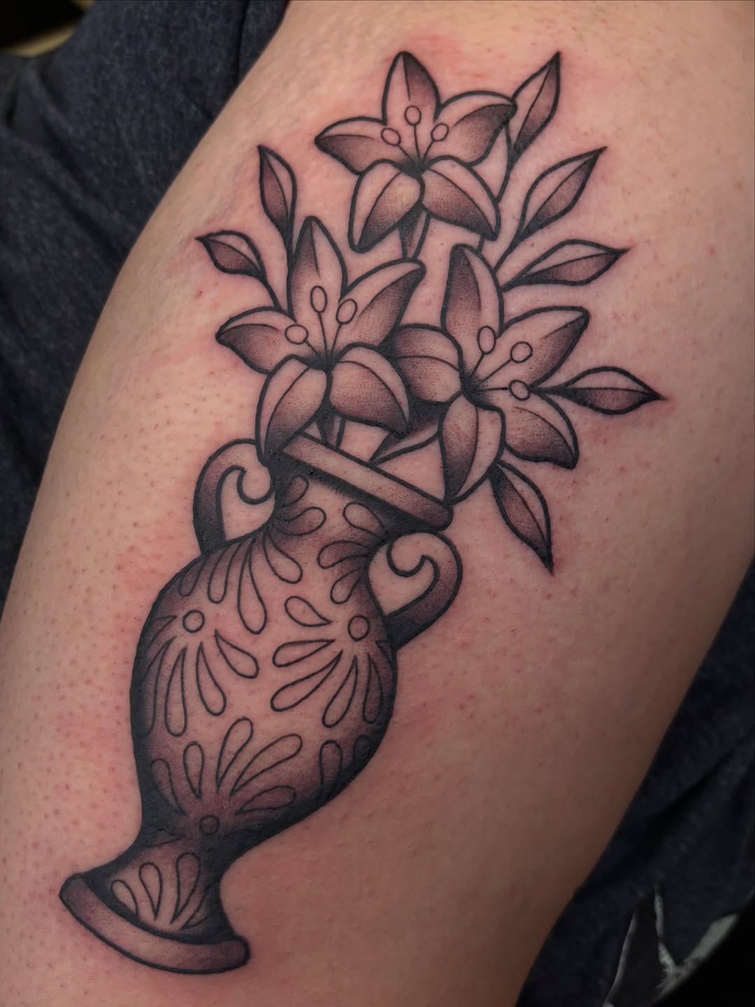 Tattoo by @tatturo_ โ black_and_grey, chicano