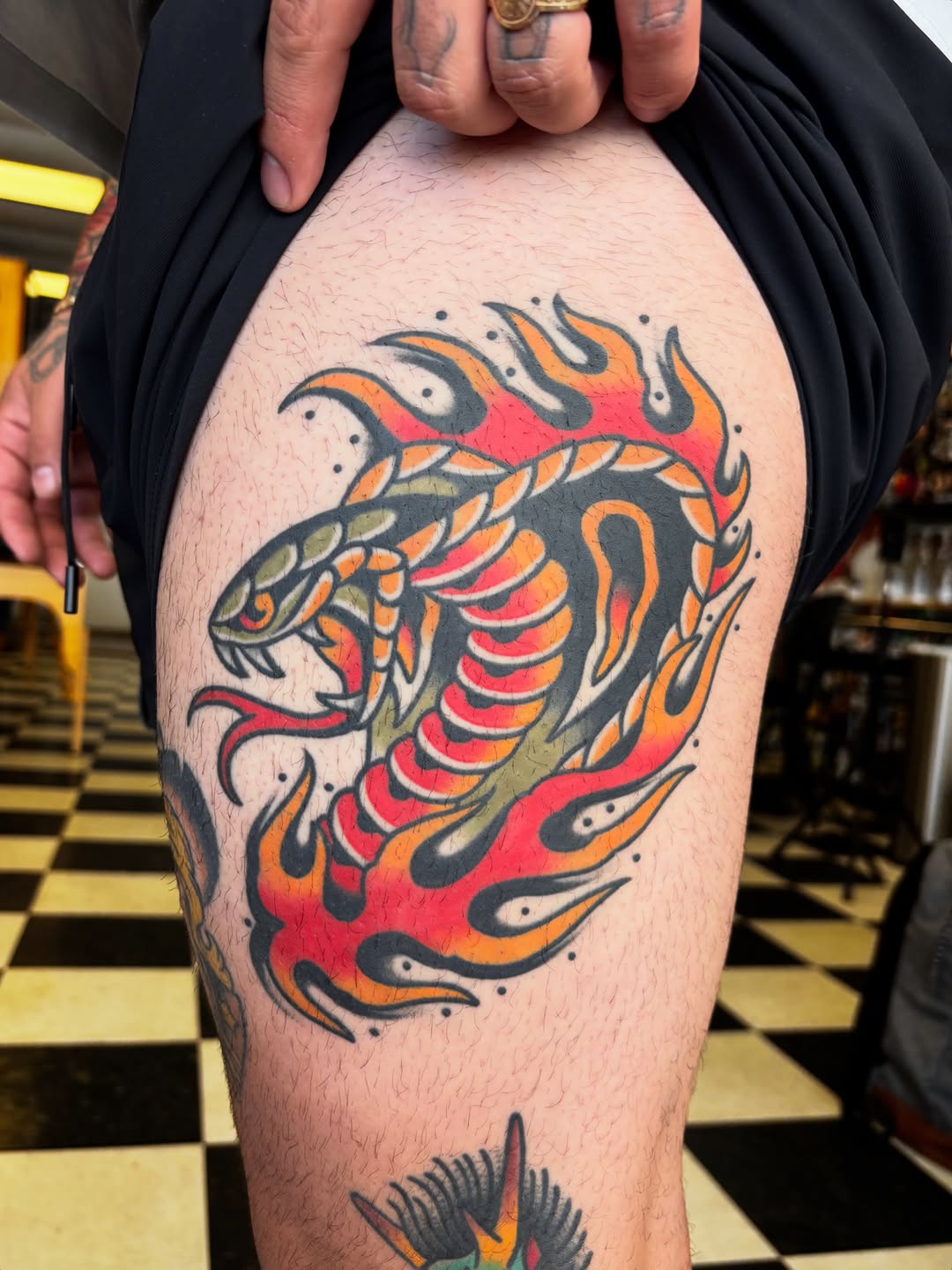 Tattoo by @tatturo_ โ american_traditional