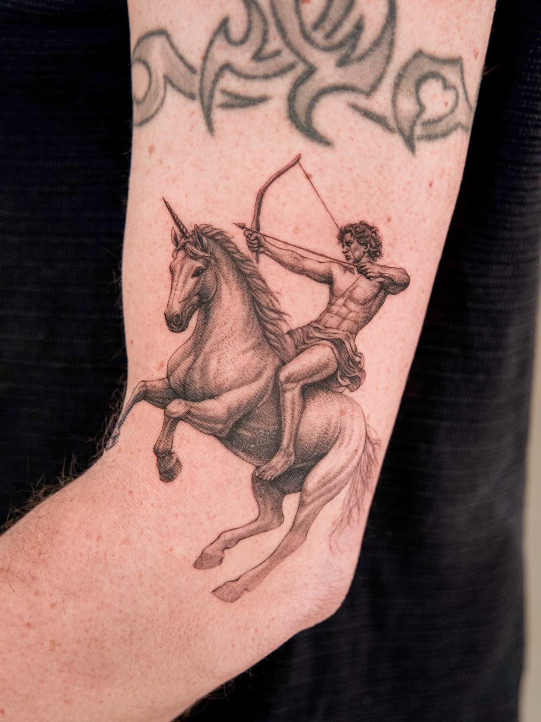 Tattoo by @jz_inker — realism, black_and_grey