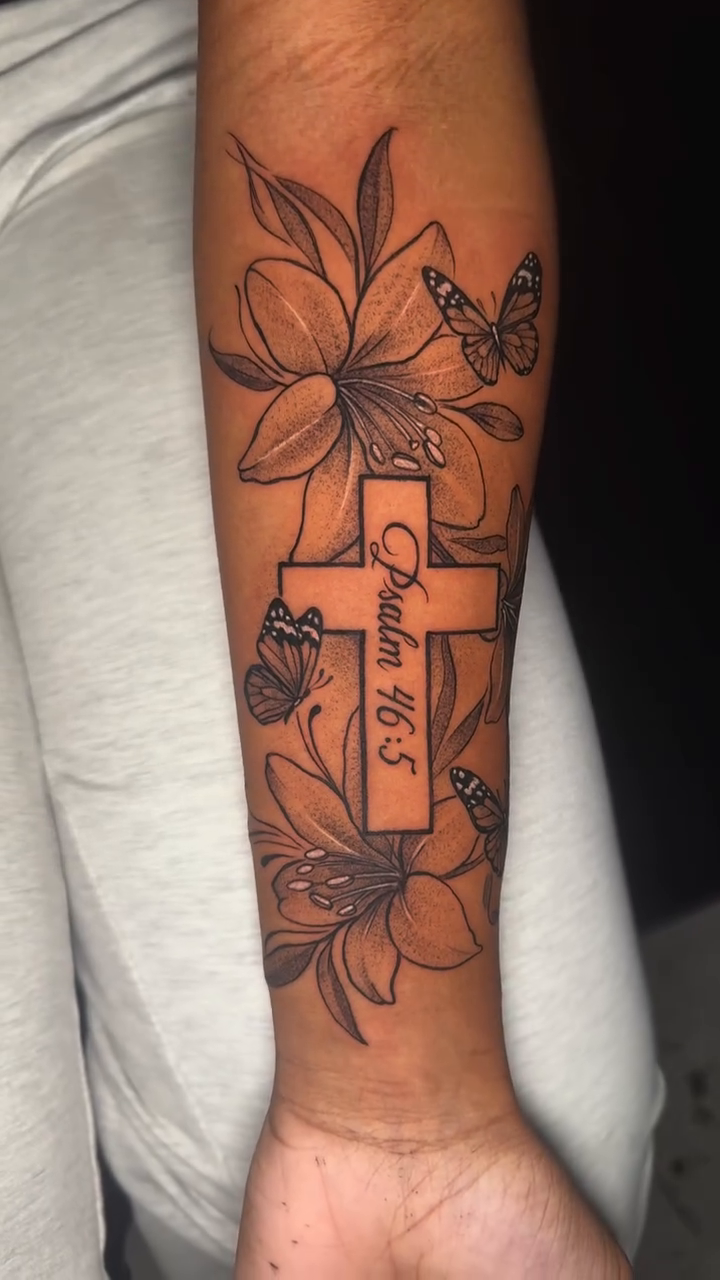 Tattoo by @recky.tattoos — illustrative, black_and_grey
