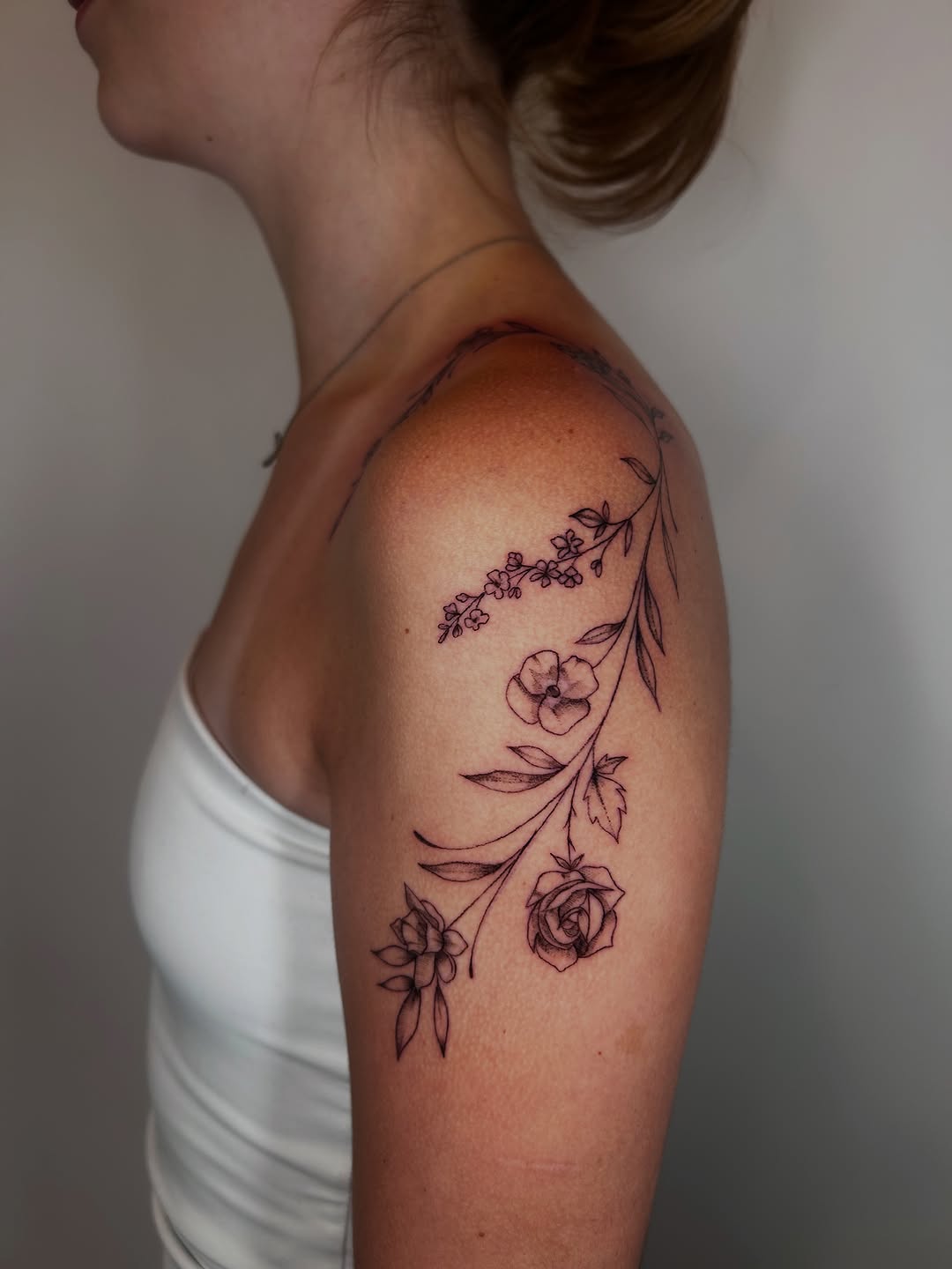 Tattoo by @nomadic.designs β fine_line