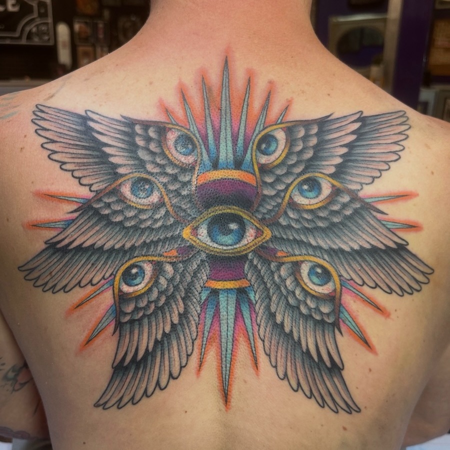 Tattoo by @madwashtattoos โ black_and_grey, neo_traditional