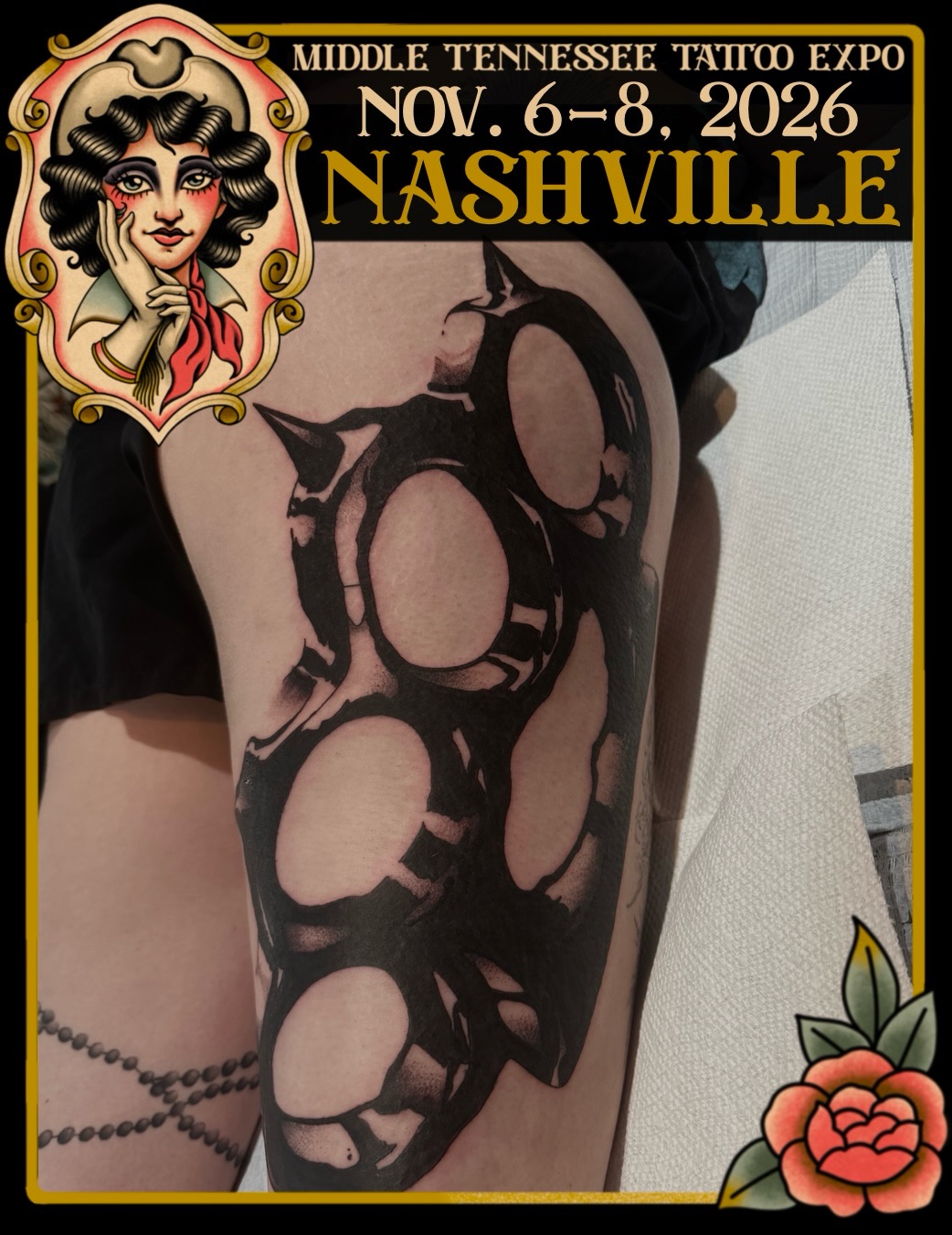 Tattoo by @mitch_soup — blackwork