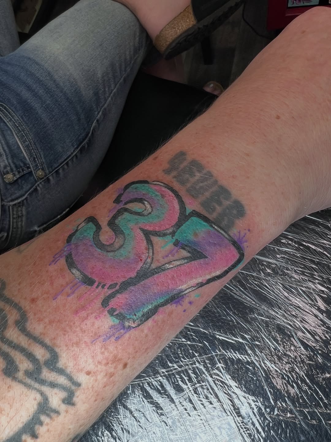Tattoo by @cash_monii_tattoos — watercolor