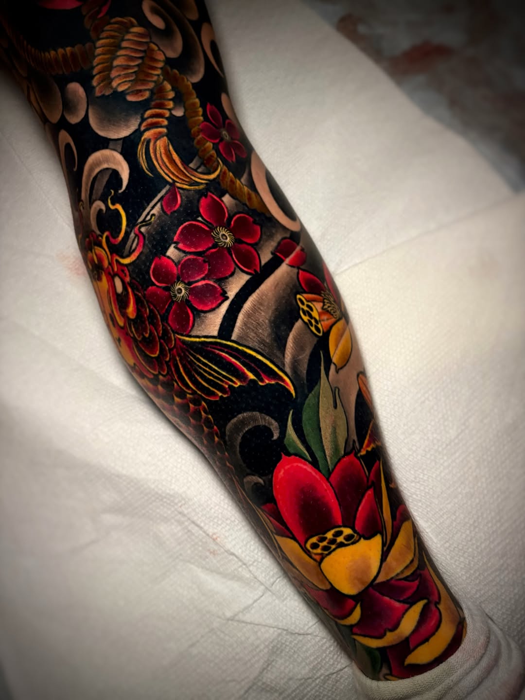 Tattoo by @jeffsaunderstattoo — japanese_irezumi