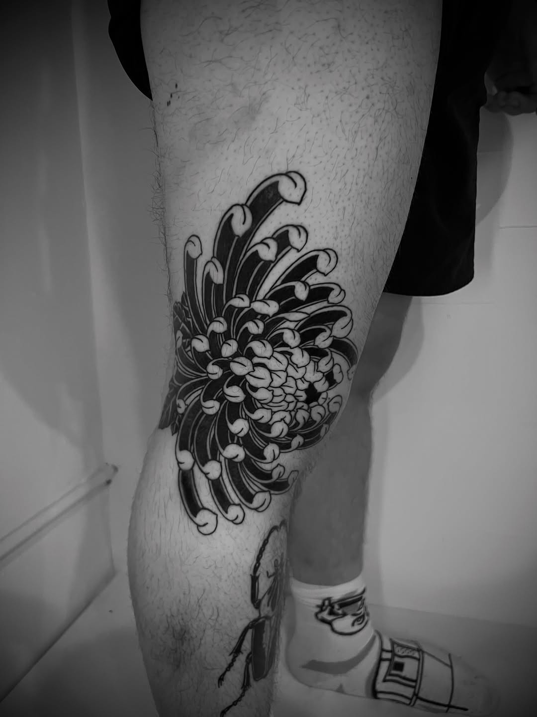 Tattoo by @yur.da.sells.blackwork — japanese_irezumi, blackwork
