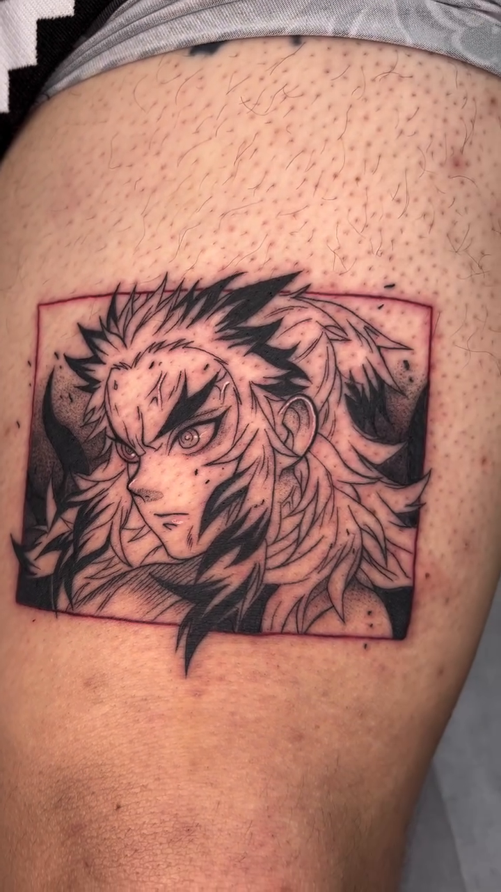 Tattoo by @officialdrayaartink — anime
