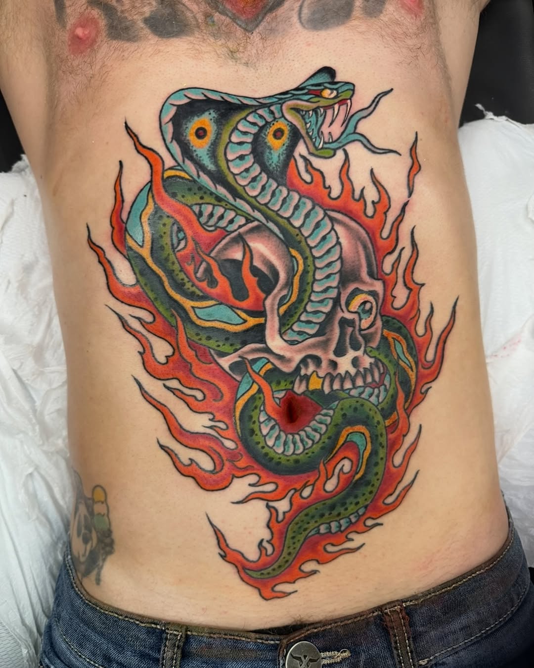 Tattoo by @today.jr — american_traditional, neo_traditional