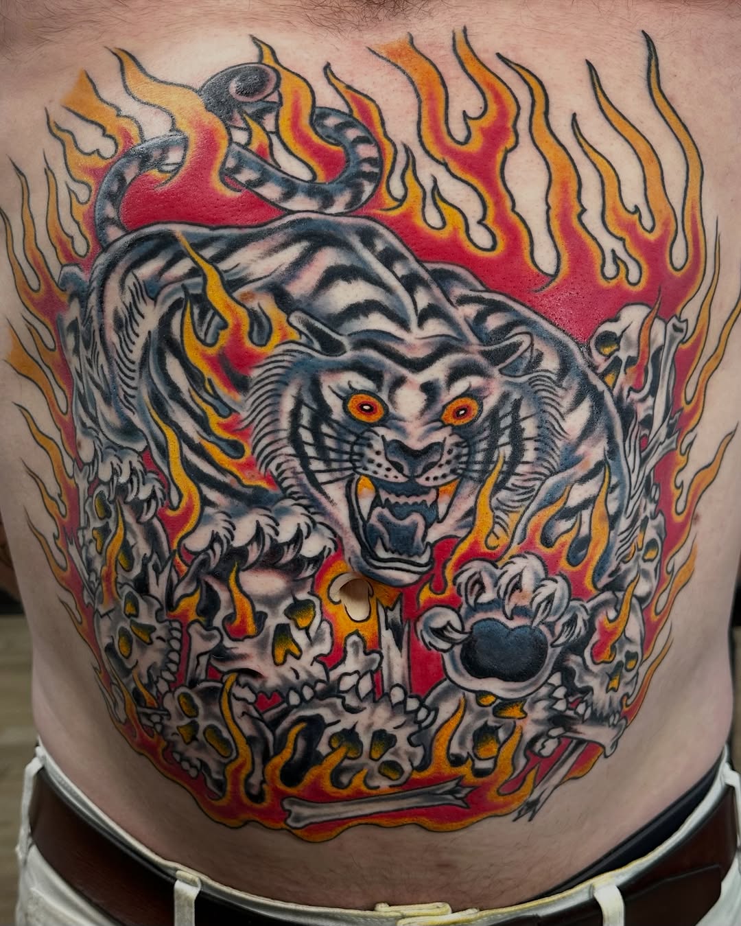 Tattoo by @today.jr — american_traditional, neo_traditional
